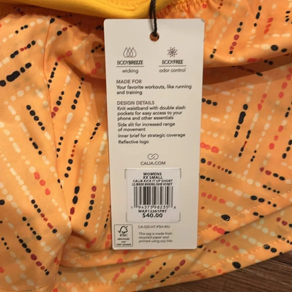 Calia Kick It Up Performance Shorts Size XXS - Picture 6 of 9